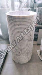 Stone Pedestal Wash Basin