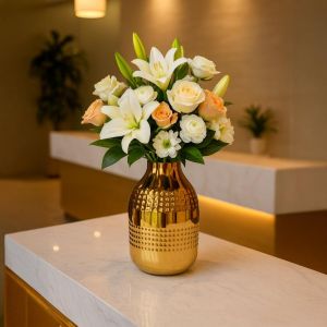 Bottle Shaped Flower Vase