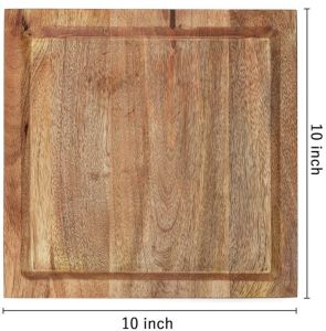Square Wooden Tray
