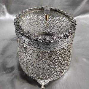 German Silver Dry Fruit Box