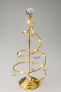 Wrought Iron Christmas Tree Night Light