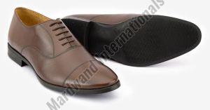 Mens Premium Brown Lace Up Leather Shoes