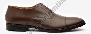 Mens Premium Brown Lace Up Leather Shoes