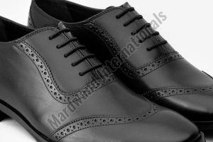 Handmade Black Premium Leather Lace Up Shoes