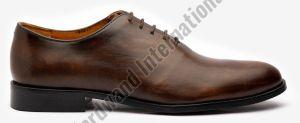 Handmade Mens Brown Lace Up Leather Shoes