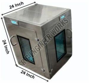 24 Inch Stainless Steel Pharmaceutical Static Pass Box