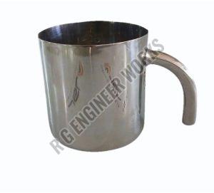 Stainless Steel Open Handle Mug
