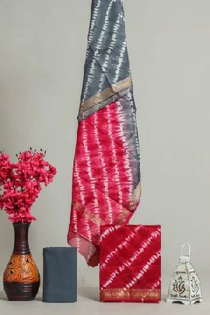 Traditional Full Kota Doria Unstitched Suit