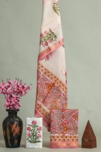 Traditional Full Kota Doria Unstitched Suit