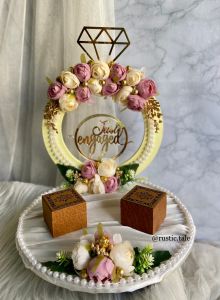 Golden Hour Engagement Platter