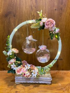 Handmade Round Engagement Ring Platter