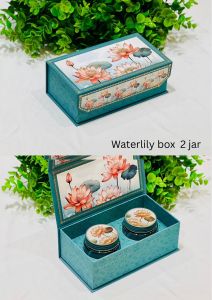 Rectangular Waterlily 2 Jar Gift Hamper