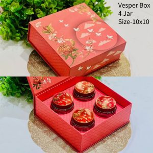 Square Vesper 4 Jar Gift Hamper