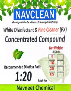 White Liquid Floor Cleaner