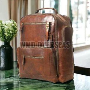 Mens Leather Backpack