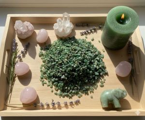 Natural Abundance Green Aventurine Polished Chips