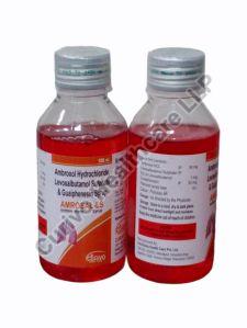 Ambroxol Hydrochloride Levosalbutamol Sulphate Guaiphenesin Syrup