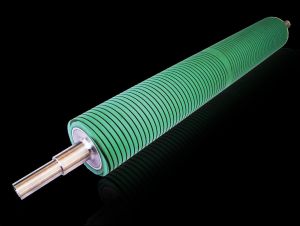 Grooved Rubber Roller