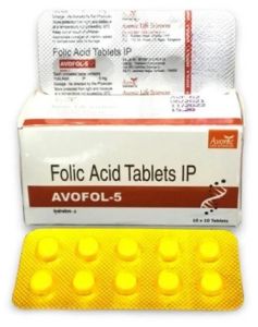 Vitamin B9 Folic Acid Tablet