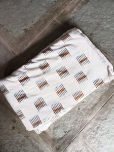 Cotton Double Ikat Fabric