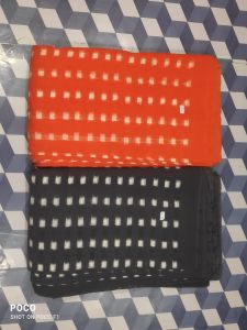 Cotton Double Ikat Fabric