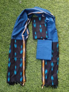 Cotton Ikat Suit Set