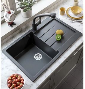 33x19 Inch Granite Finish Kitchen Sink