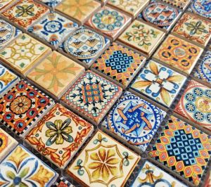 Mediterranean Mosaic Ceramic Tile
