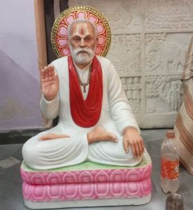 2.8 Feet Marble Guru Ji Statue