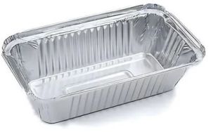 750ml Aluminium Silver Foil Container