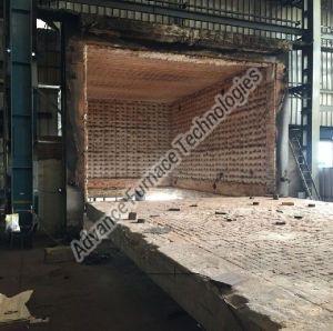 Heavy Structure Boogie Type Stress Relieving Furnace