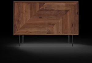 Dark Brown 2 Door Sideboard