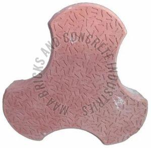 40mm Red Concrete Cosmic Paver Blocks