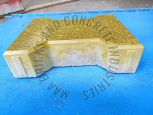 60mm Green Cement Dumble Paver Block