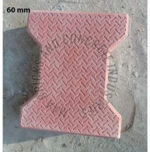 60mm Red Dumble Cement Paver Blocks