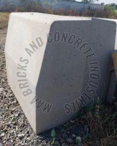 40mm Grey Square Concrete Kerb Stone