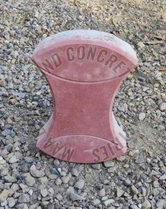 60mm Red Damru Concrete Paver Blocks