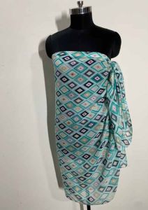 Cotton Modal Ladies Tropical Pattern Sarong
