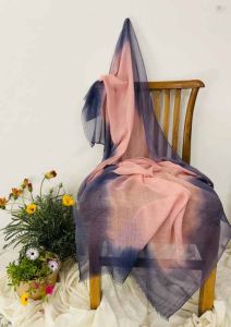 Wool Silk Tie Dye Premium Soft Scarve