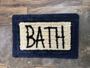 Handmade Cotton Bath Mat