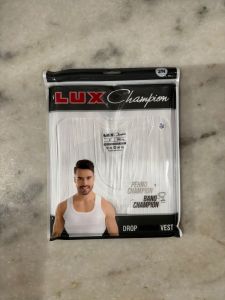 Mens Lux Champion Drop Needle Vest