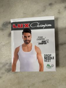 Lux Champion Cotton Drop Needle Vest