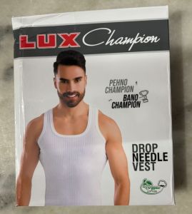 Lux Champion Cotton Drop Needle Vest