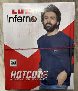 Mens Lux Inferno Hotcots Thermal Set