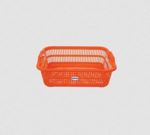 Orange Plastic Basket
