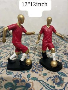 12 Inch Football Player Statue