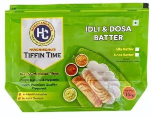 Printed Idly Dosa Batter Packaging Pouches
