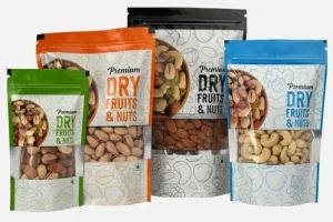 Laminated Dry Fruit Packaging Stand Up Pouch