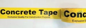 Industrial Yellow Concrete Tape