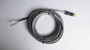 Armored Vibration Sensor Cable (Mil to Bnc) – Heavy-Duty Vibration Sensor Cable